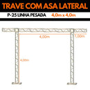 Trave 4x4 com Asa lateral P25