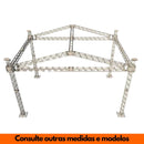 Cobertura 8x6x6 - 2 Águas P30