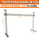 Trave para LED -  7 x 6,30 em P30