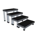 Escada Modular 4 degraus (1,00m C x 0,80cm A)