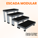 Escada Modular 4 degraus (1,00m C x 0,80cm A)